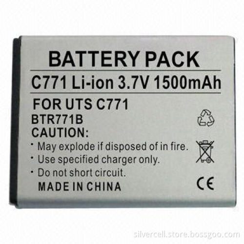 Li-ion Battery for Utstarcom C771 with 1,500mAh Capacity